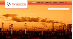 Desktop Screenshot of nkindustries.org