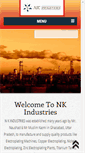 Mobile Screenshot of nkindustries.org